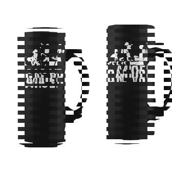 Hombre Game Over Novio Jga Despedida De Soltero Polterabend Ehe Taza de café - Regaloses