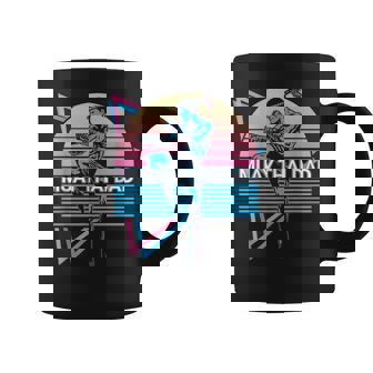 Hombre Muay Thai Dad Kickboxing Retro Taza de café - Regaloses