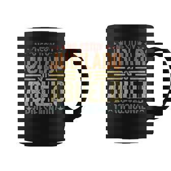 Hombre No Estoy Jubilado Soy Abuelo Profesional Divertido Taza de café - Regaloses