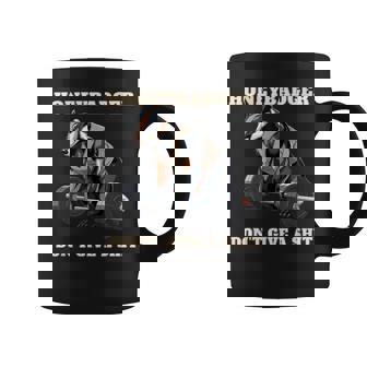 Honey Badger Don’t Give a Shit – Savage Deadlift Honeybadger Graphic Print Coffee Mug - Monsterry
