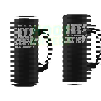 Hoof Arted Farting Dad Joke Graphic Print Coffee Mug - Monsterry