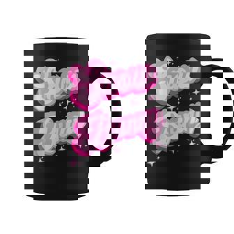 Hot Pink Aesthetic Ski Lover Winter Wonderland Snow Bunny Tank Top Graphic Print Coffee Mug - Monsterry