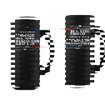 Make Housing Affordable Again Trump 2024 Graphic Print Coffee Mug - Monsterry