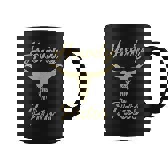 Howdy Putos Bull Skull Country Cowboy Western Graphic Coffee Mug | Mazezy