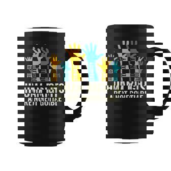 Human Rights Are Non-Negotiable Human Rights Day Coffee Mug - Seseable