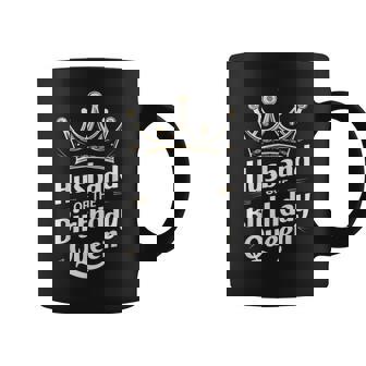 Husband Of The Birthday Queen Couple Husband Coffee Mug - Seseable