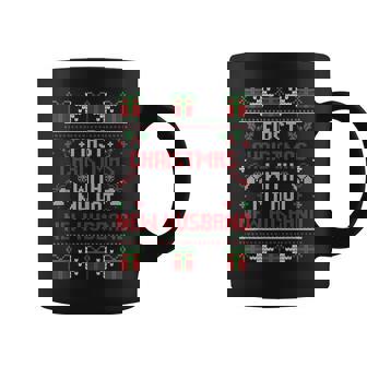 Husband Wife First Christmas Just Married Christmas Couples Graphic Print Coffee Mug - Monsterry