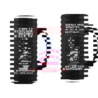 Hyperinflation And Nuclear War WW3 But No Mean Tweets Graphic Print Coffee Mug - Monsterry