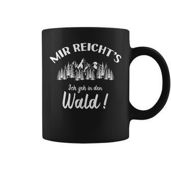 Ich Geh In Den Wald German Texture Forestry Tassen - Geschenkecke