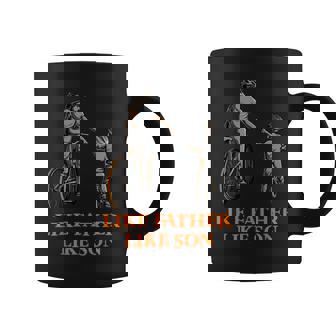 Idea De Regalo Para Padre E Hijo En Bicicleta Para Montar En Bicicleta Para Padre Y Niño Taza de café - Regaloses