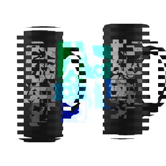 Idea De Regalo Y Ropa De Fútbol Para Hombres Niños Jóvenes Manga Corta Pequeño Negro Taza de café - Regaloses