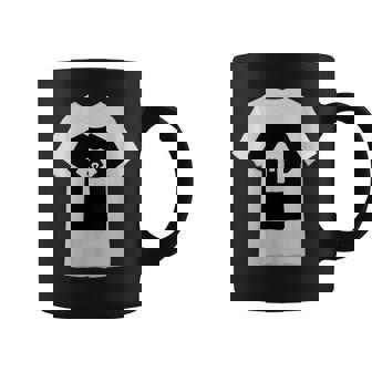 Illusion D'optique Chemise Sur Une Chemise Tasse - Cadeauxyz