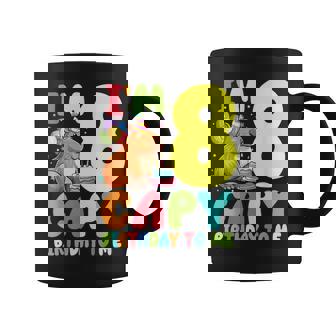 I'm 8 Year Old Capy Birthday To Me 8Th Birthday Capybara Coffee Mug | Seseable CA