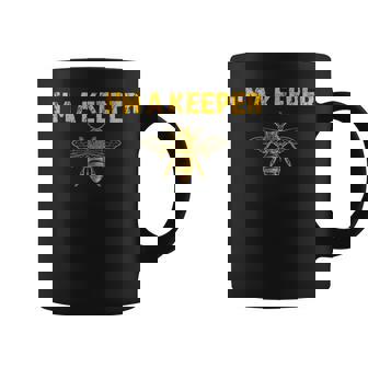 I'm A Bee Keeper Honey Bee Apiarist Beekeeping Graphic Print Coffee Mug - Monsterry