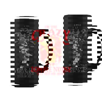 I'm The Crazy Zombie Nurse Bloody Horror Nurse Costume Graphic Print Coffee Mug - Monsterry