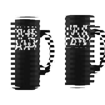 I'm His Daddy Gay Couple LGBTQ Gay Boyfriend Graphic Print Coffee Mug - Monsterry