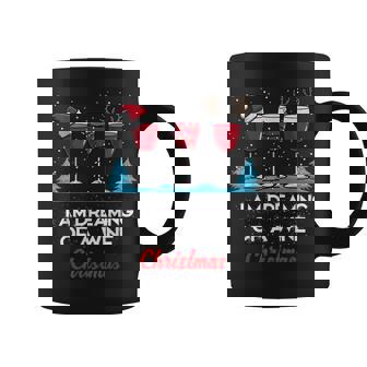 I'm Dreaming Of A Wine Christmas Wine Lover Christmas Tasse - Cadeauxyz