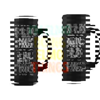 I'm Elmo Doing Elmo Things Personalizada Con Nombre Taza de café - Regaloses