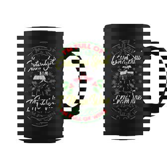 I'm Full Of Christmas Spirit I Mean Wine I'm Full Of Wine Graphic Print Coffee Mug - Monsterry