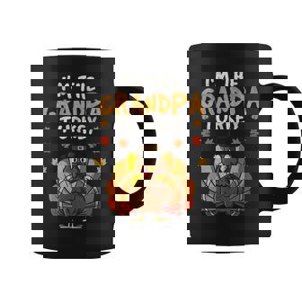 I'm The Grandpa Turkey Thanksgiving 2024 Family Autumn Fall Graphic Print Coffee Mug - Monsterry