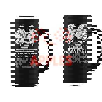 I'm Just Here For The Apples Harvest Festival Graphic Print Coffee Mug - Monsterry