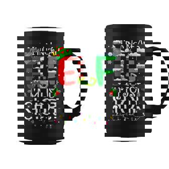 I'm Not An Elf I'm Just Short Christmas Family Pajamas Coffee Mug | Mazezy