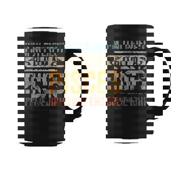I'm Not Perfect But I'm Pisces Horoscope Zodiac Sign Graphic Print Coffee Mug - Monsterry