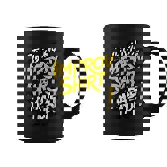 This Is My Improv Actuación Teatro Drama Divertido Actor Actriz Taza de café - Regaloses