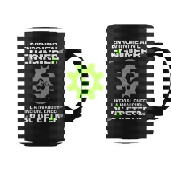 Ingeniero Ambiental Como Un Ingeniero Normal Pero Mejor Taza de café - Regaloses