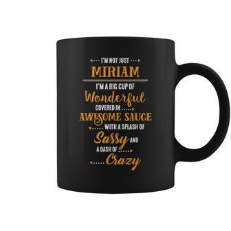 Inked Creation MIRIAM Big Cup Of Awesome Sassy Classy Crazy Graphic Print Coffee Mug - Monsterry