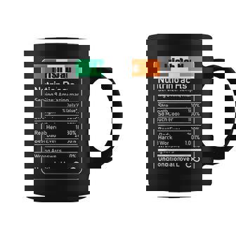Irish Dad Nutrition Facts Father's Day Coffee Mug - Monsterry