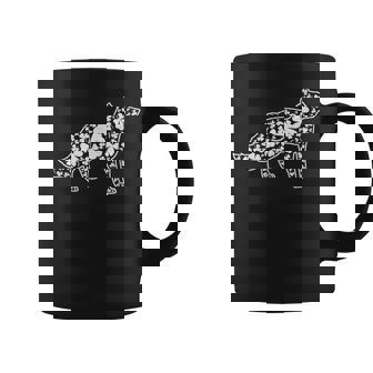 Irish Shamrock Clovers Fox Saint Patrick's Day Graphic Print Coffee Mug - Monsterry
