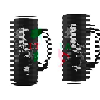 Italy Italian Map Flag Pride Heritage Italia Italians Coffee Mug - Monsterry