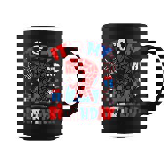 It's My 2Nd Birthday Spider Theme Party Boy Birthday Coffee Mug | Seseable UK