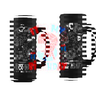 It's My 3Rd Birthday Spider Theme Party Boy Birthday Coffee Mug | Mazezy