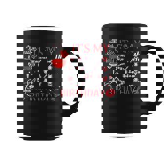 It's My 54th Birthday Queen 54 Years Old Tiara Crown Diamond Graphic Print Coffee Mug - Monsterry
