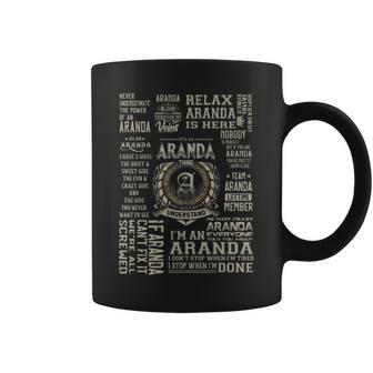 It's An Aranda Thing Aranda Name Coffee Mug | Mazezy