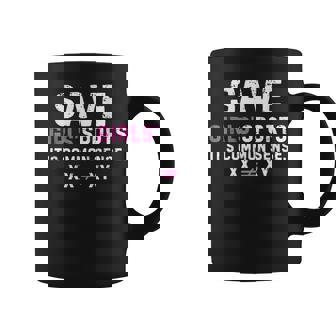It's Common Sense Xx Xy Save Girls Sports Sport Lovers Coffee Mug - Thegiftio UK