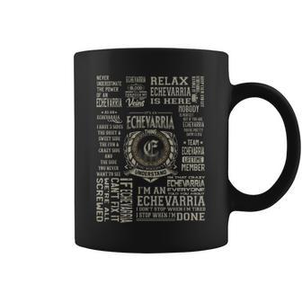 It's An Echevarria Thing Echevarria Name Coffee Mug | Mazezy