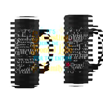 It's Exhausting Being Frontal Lobe For Family – Medical Pun Graphic Print Coffee Mug - Monsterry