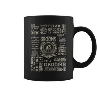 It's A Grooms Thing Grooms Name Coffee Mug | Mazezy