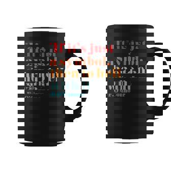 If Its Just A Symbol Then To Hell With It Retro Graphic Print Coffee Mug - Monsterry