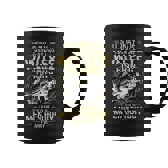It's Kind Of Hobby Angler Fisherman Walleye Fishing Coffee Mug | Mazezy