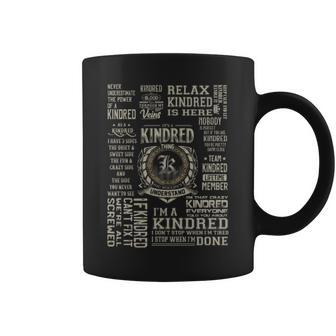 It's A Kindred Thing Kindred Name Coffee Mug | Mazezy