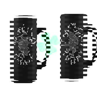 It's My Lucky Birthday St Patrick's Day Distressed Coffee Mug - Monsterry