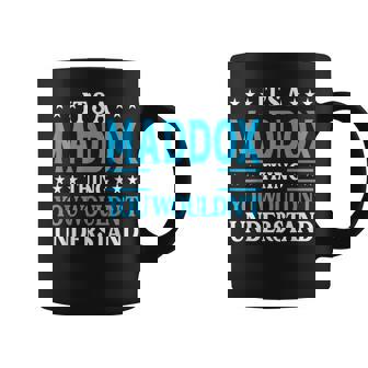 It's A Maddox Thing Surname Family Last Name Maddox Graphic Print Coffee Mug - Monsterry