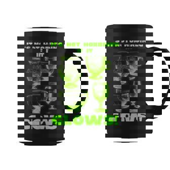It's Not Hoarding If It Glows Glowing Glass Uranium Glass Coffee Mug - Thegiftio