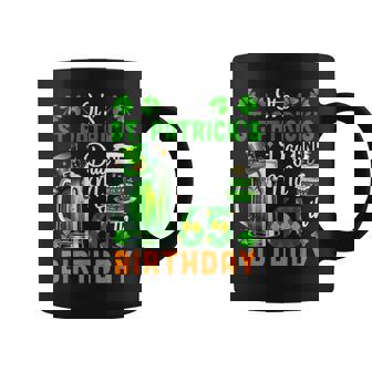 It's St Patrick's Day And 65th Birthday Clovers Beer Lover Graphic Print Coffee Mug - Monsterry
