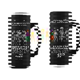 Iwd Día Internacional De La 2025 Accelerate Action Womens Taza de café - Regaloses