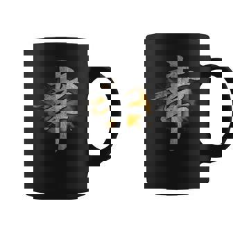 Japanese Symbol For Happiness Kanji Calligraphy Graphic Print Coffee Mug - Monsterry